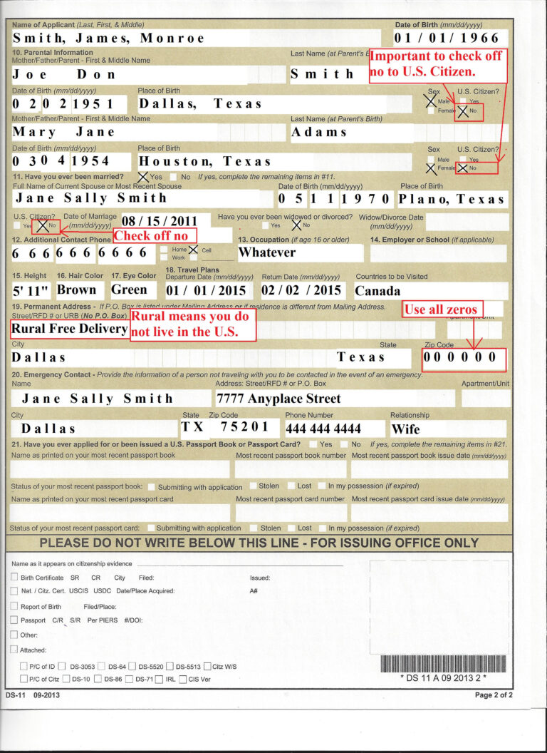 Passport Form Ds 11 Sample Online Kasinon F r Svensk Spelare