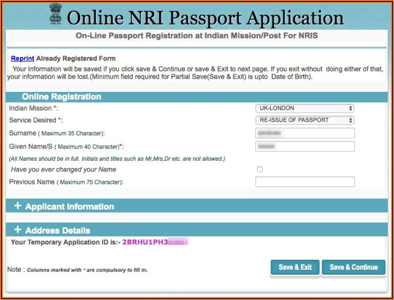 Us Passport Renewal Application Form In Spanish Form