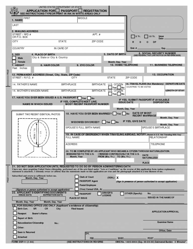 Png Passport Application Forms Renewal 10 Free Cliparts