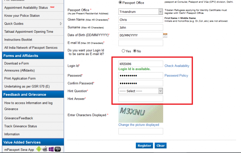 Passport Seva Passport Application Process IndiaFilings