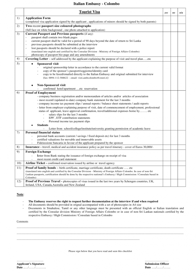 Sri Lankan Embassy Passport Application Form PassportApplicationForm